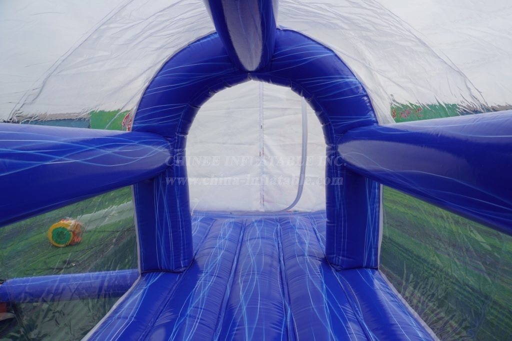 T2-4336 Christmas Snow Globe Bouncer