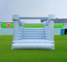 T2-3514B Casa inflable de boda azul claro