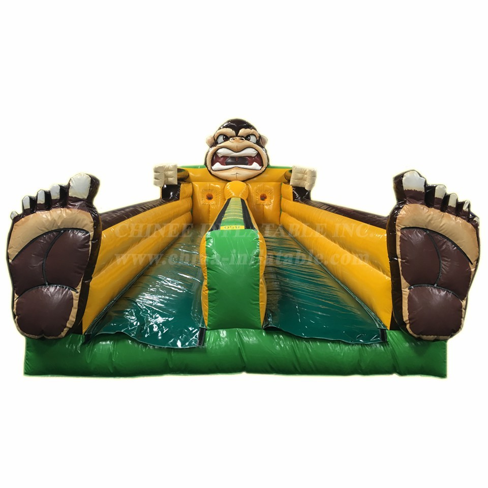 T11-3204 Bungee Run Gorilla