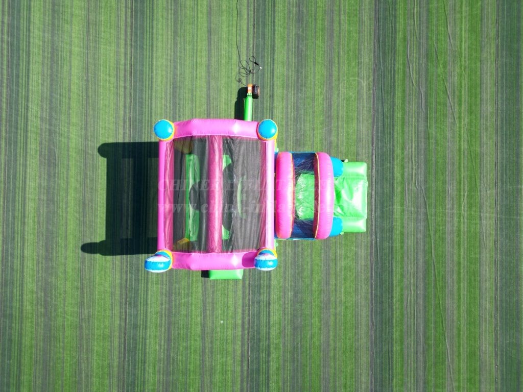 T2-4453 Peppa Pig Bouncy Castle With Slide