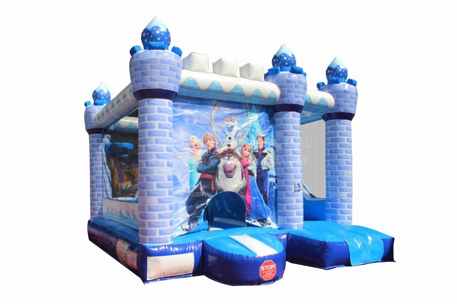 T2-4589 Frozen Castle With Slide