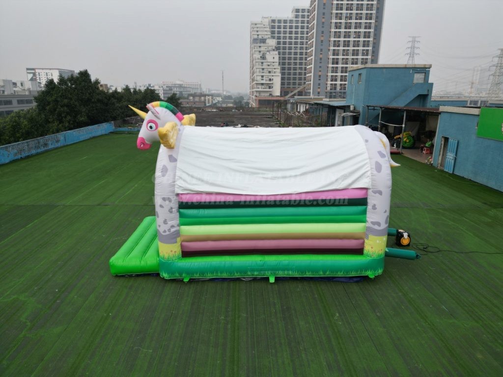 T2-4697 Unicorn Bouncy Castle