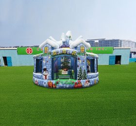 T2-4723 Castillo inflable de Navidad