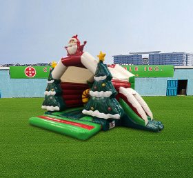 T2-4807 Castillo inflable de Navidad