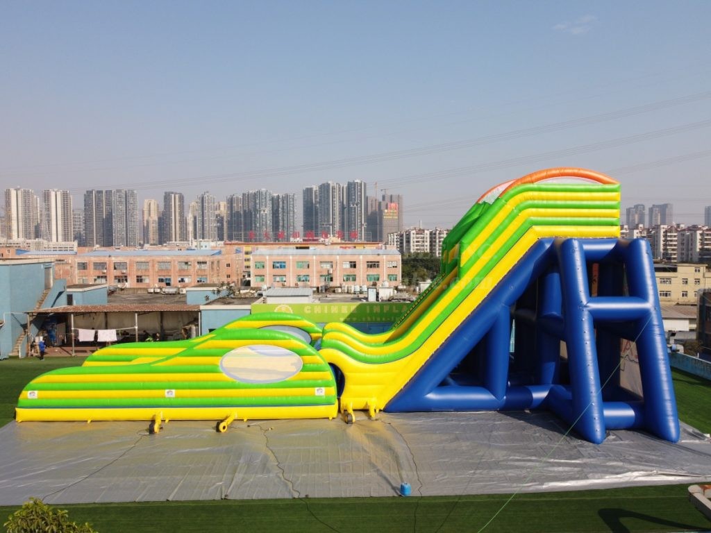 T8-5010 Giant Inflatable Slide With Extreme Jump