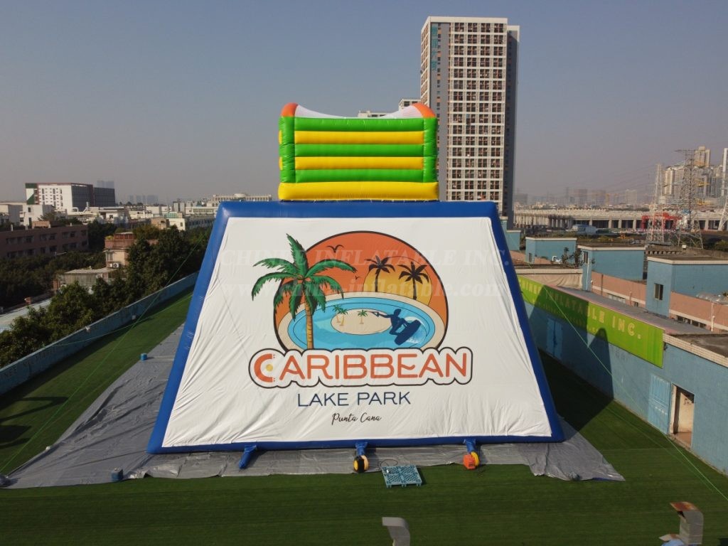 T8-5010 Giant Inflatable Slide With Extreme Jump