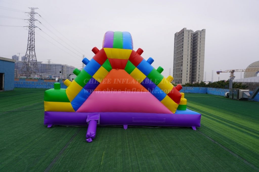 T8-164B Lego Inflatable Slide