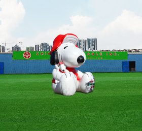 S4-461 Personalización de dibujos animados inflable Snoopy