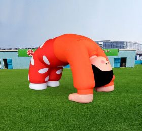 S4-644 Dibujos animados inflables para niños con salto mortal