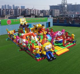 T6-1127 Parque de juegos Bob la esponja y los Minions