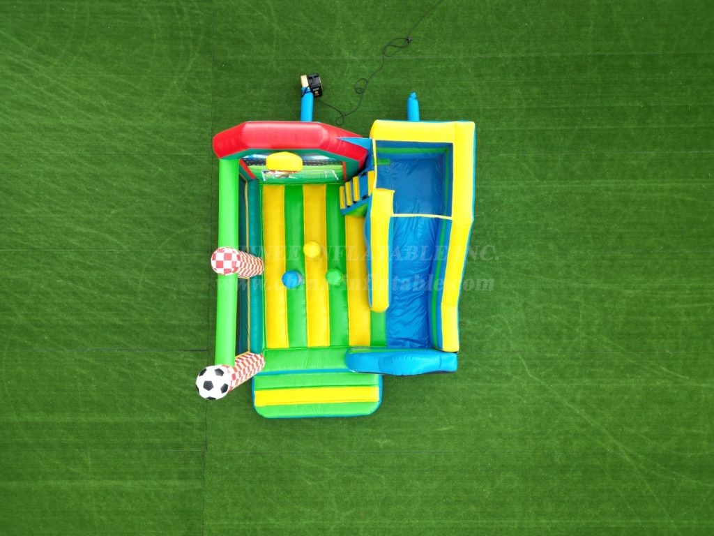 T2-8101 Football Bouncy Castle With Slide