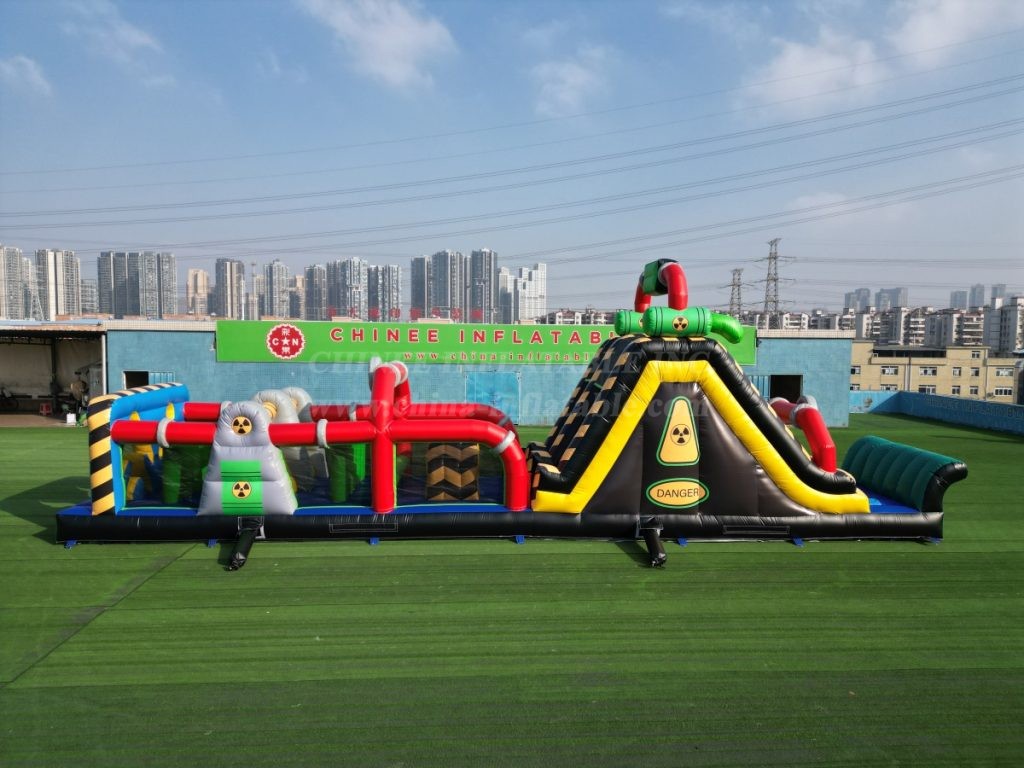 T7-1373 Toxic Inflatable Obstacle Course