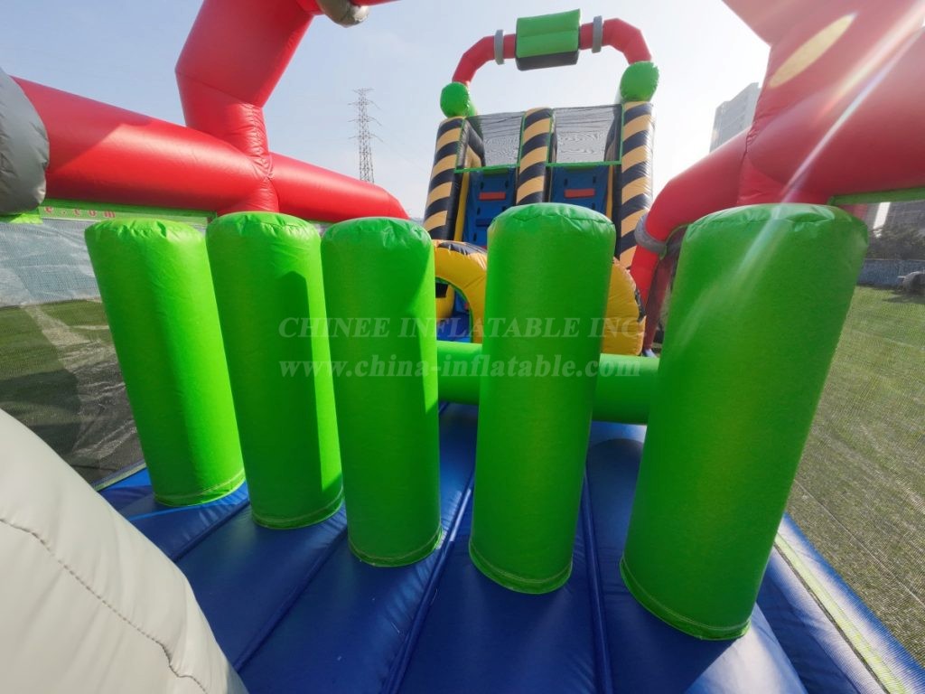 T7-1373 Toxic Inflatable Obstacle Course