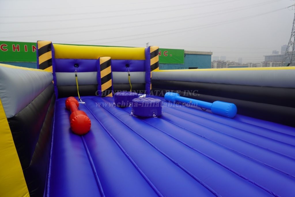 T11-2010 Bungee Run & Gladiator Arena 2 in 1