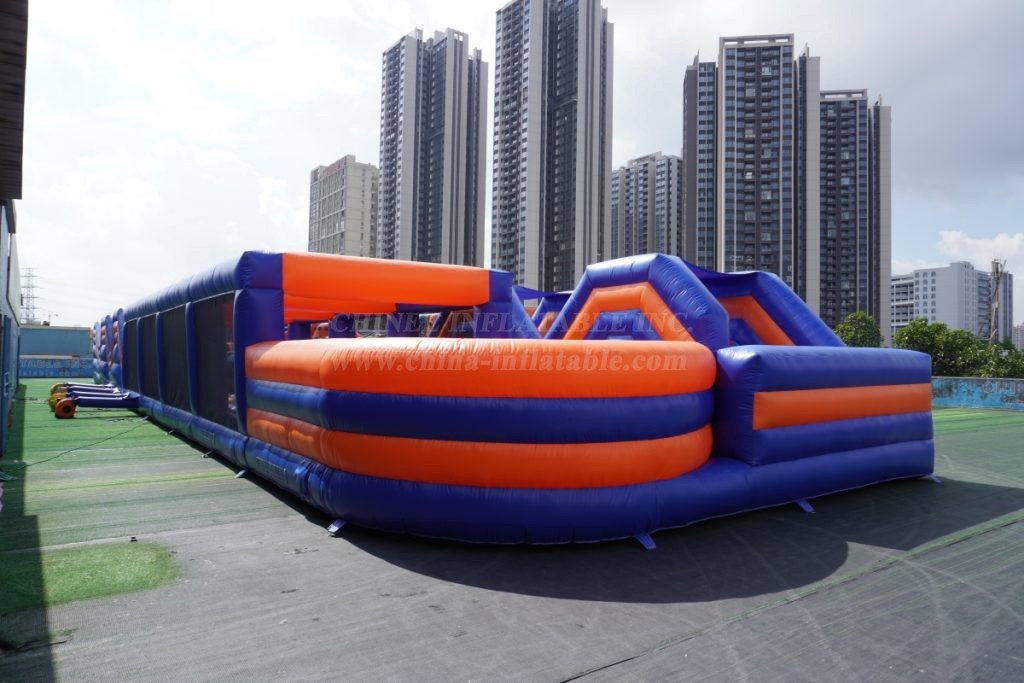 GF2-161 Giant Dinosaur Theme Inflatable Obstacle Course Park