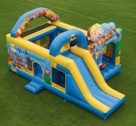 T2-8312 Bob The Builder Inflatable Combo...