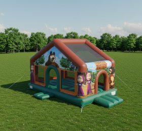 T2-8354 masha and the bear Inflatable Bo...