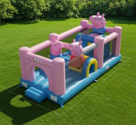 T2-8383 Peppa Pig Inflatable Combos