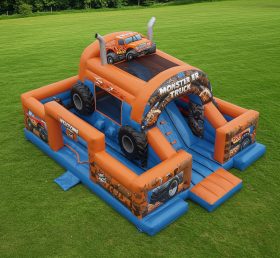 T6-6050 monster trucks inflatable funcit...