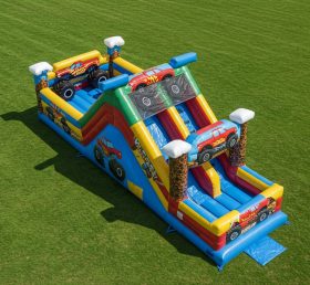 T6-6051 monster trucks inflatable funcit...