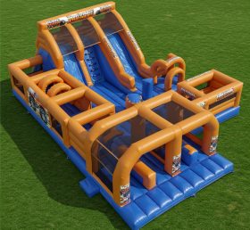 T6-6052 monster trucks inflatable funcit...