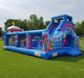 T6-6085 Shimmer & Shine Inflatable Funci...