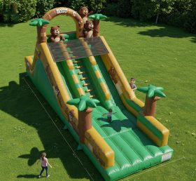 T8-8014 Boonie Bears Inflatable Dry Slid...
