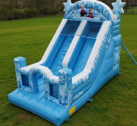 T8-8027 Frozen Inflatable Dry Slide
