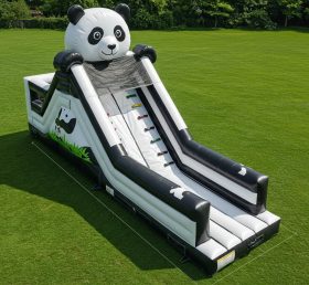 T8-8044 Panda Inflatable Dry Slide