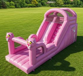 T8-8049 Pink Panther Inflatable Dry Slid...