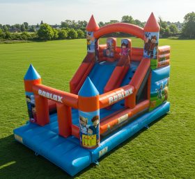T8-8050 Roblox Inflatable Dry Slide