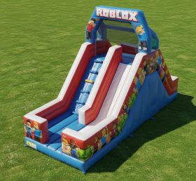 T8-8052 Roblox Inflatable Dry Slide