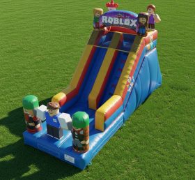 T8-8055 Roblox Inflatable Dry Slide