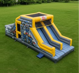 T8-8078 Transformers Inflatable Dry Slid...