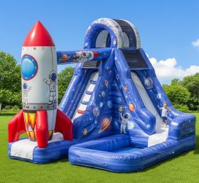 T8-8527 Rocket Theme Inflatable Water Sl...