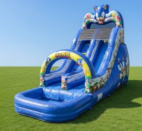 T8-8536 Sonic Theme Inflatable Water Sli...