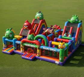 T6-6139 Angry Birds Inflatable Playgroun...