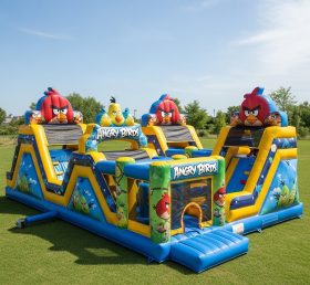 T6-6140 Angry Birds Inflatable Playgroun...
