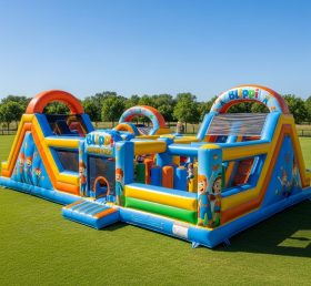 T6-6147 Blippi Wonders Inflatable Playgr...