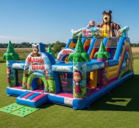 T6-6182 Masha And The Bear Inflatable Pl...