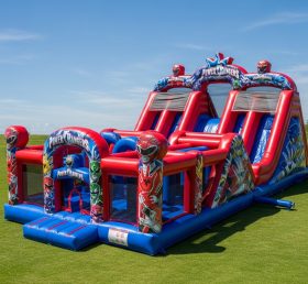 T6-6203 Power Rangers Inflatable Playgro...