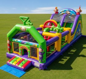 T7-3672 Teletubbies Inflatable Obstacle ...