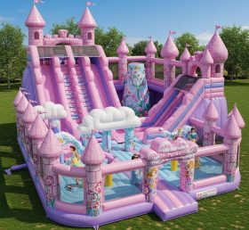 T6-6276 Princess Parties Theme Inflatabl...