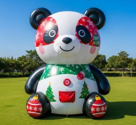 C1-741 Christmas Panda Inflatable Cartoo...