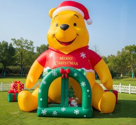 C1-746 Winnie the Pooh Christmas Inflata...