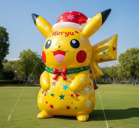 C1-765 Pikachu Christmas Inflatable Cart...