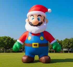 C1-772 Super Mario Santa Claus Inflatabl...