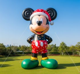C1-777 Christmas Mickey Inflatable Carto...