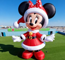 C1-801 Minnie Mouse Christmas Inflatable...