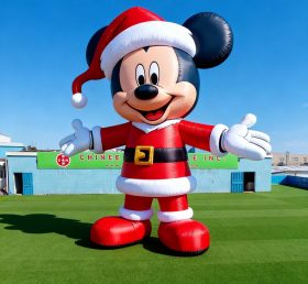 C1-802 Mickey Mouse Santa Claus Inflatab...